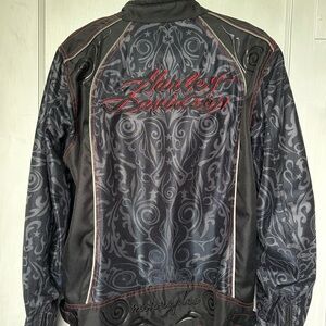 Harley-Davidson Black and Red Performance Jacket